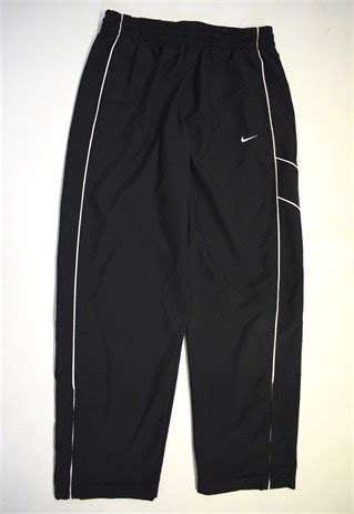 Vintage 90s Nike Black Jogger Track Pants The East End Thrift Store