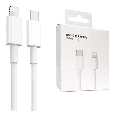 Cable Cargador IPhone Tipo C Lightning 1 Metro MercadoLibre