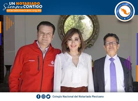 Notariado Mexicano On Twitter La Presidenta Del Colegio Nacional Del