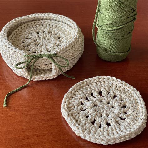 Ravelry Spring Coaster Set Pattern By Anna Lisek