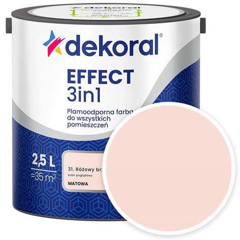 Dekoral Effect W Farba R Owy Brzoskwiniowy L Allegro Pl