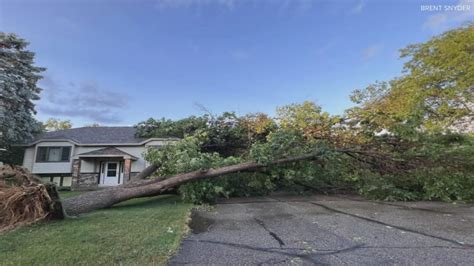 Minnesotans Recover From Power Outages And Damage From Wednesday Night