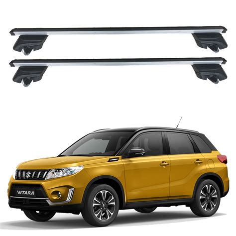 Rack Teto Travessas Suzuki Vitara Eqmax Beta Alum Nio Prata Submarino