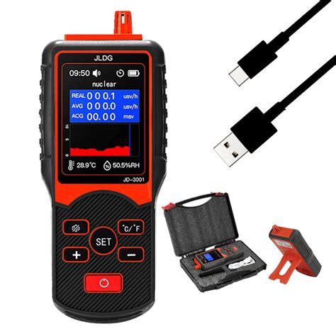 Geiger Counter Handheld Nuclear And Electromagnetic Radiation Detector