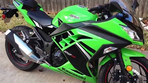 The New 2014 Kawasaki Ninja 300 Special Edition Review YouTube