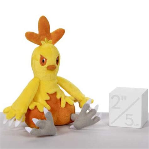 Pokemon Center Original Sitting Cuties Plush Combusken In Fire Hoenn