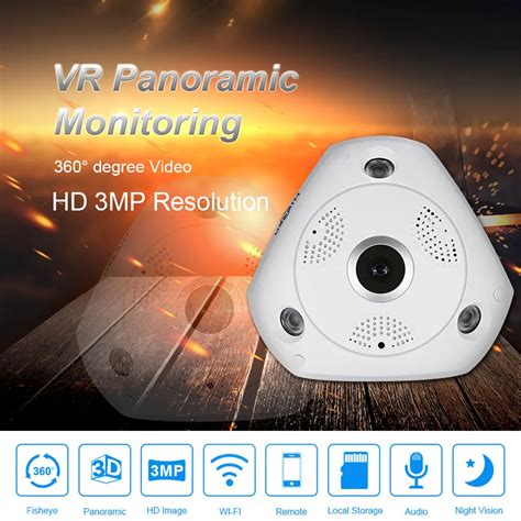 Mp Hd Wifi Fisheye Camera P Hd Degree Panoramic Camera D Vr