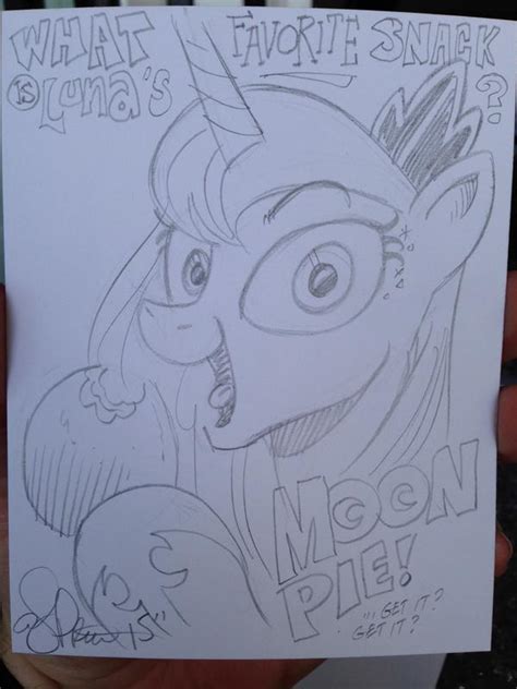 869790 Safe Artist Andypriceart Princess Luna Female Monochrome