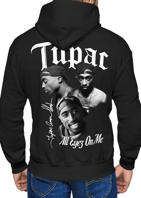 Bluza Pac M Ska Tupac Z Kapturem Pac Z Nadrukiem Na Plecach