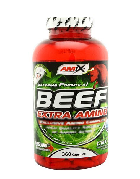 Beef Extra Amino By Amix Capsules