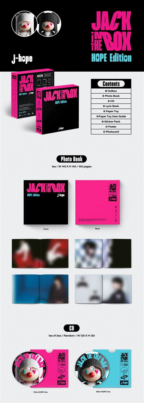 Bts J Hope Jack In The Box 1st Single Album Hope Edition No Pob Ver