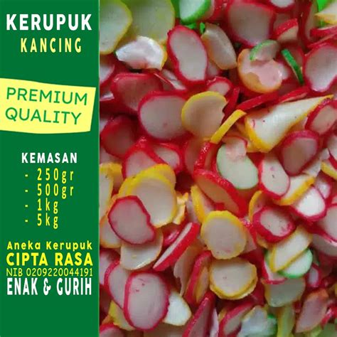 Jual KERUPUK BAWANG 250gr KRUPUK BAWANG MENTAH KERUPUK MERAH