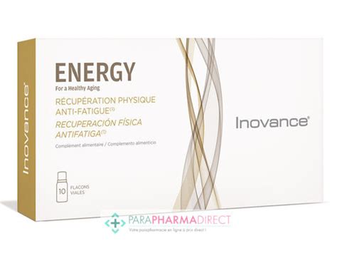 Inovance Energy Récupération Physique Anti Fatigue 10x10ml