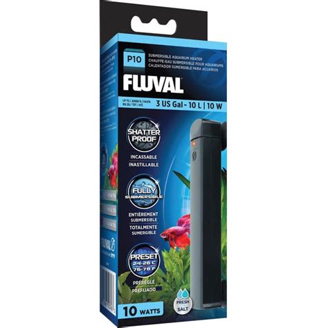 FLUVAL P10 Pre Set Aquarium Fish Heater Chewy