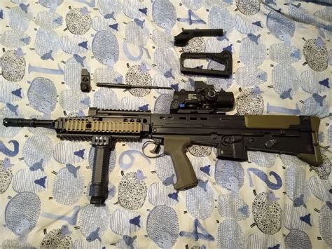 Ics L85sa80 A2 With Daniel Defence Railed Frontend Grip Pod P Mag