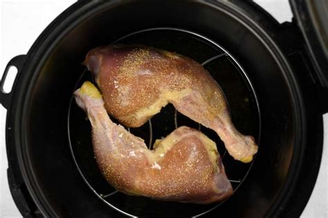 Instant Pot Chicken Leg Quarters Only 4 Ingredients