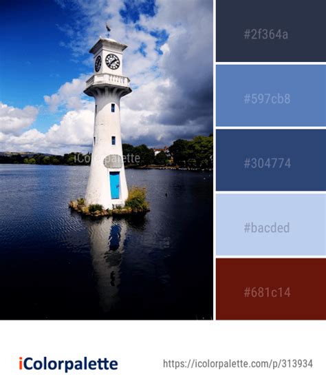 Color Palette Ideas From Sky Tower Cloud Image Color Card Color Combos