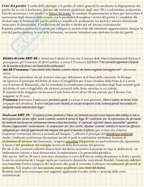 Riassunto Esame Istituzioni Di Diritto Pubblico Prof Rodomonte Maria