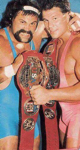 The Steiner Brothers Back When Rick Was The Weird One Nwa Wrestling