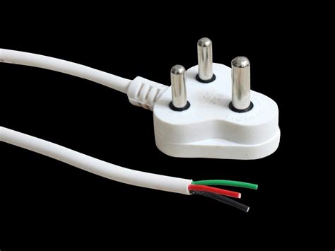 Double Moulded Three Pin Power Cord At Rs 60 Piece Power Cords In