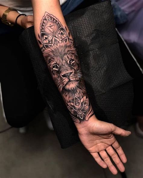 Discover More Than 53 Forearm Lion Tattoo Designs Super Hot In Cdgdbentre