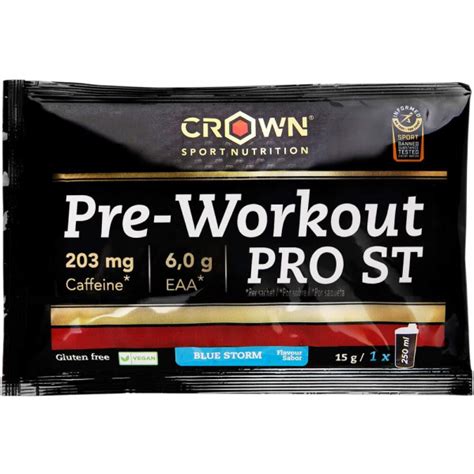 Crown Sport Nutrition Nuevo Pre Workout Pro St Monodosis Bulevip