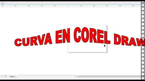 Cómo Hacer un TEXTO CURVO en Corel Draw Letras Curvas 2021 en 30