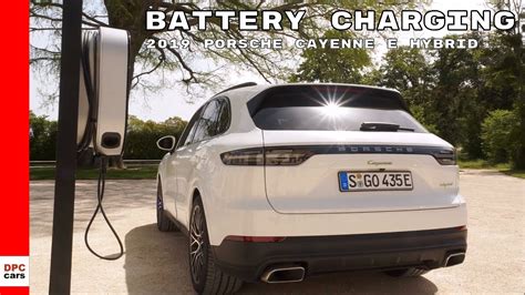 Porsche Cayenne E Hybrid Battery Charging Youtube