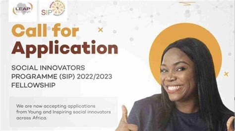 Apply 2023 Leap Africa Social Innovators Programme And Awards Sipa