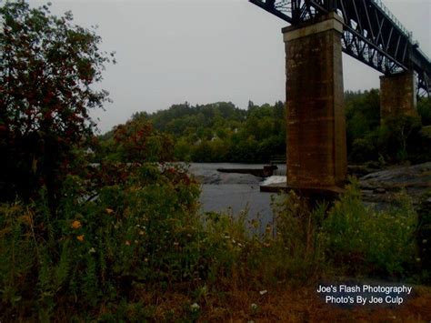 Seguin Falls At The Mouth Of Seguin River Parry Sound