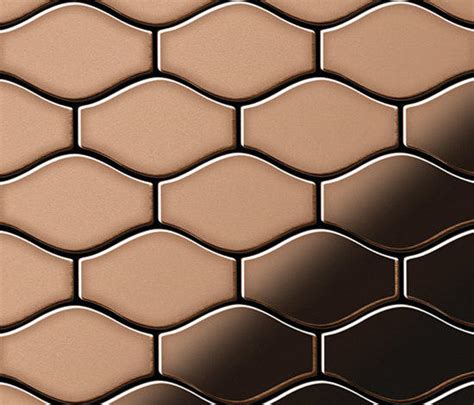 Karma Copper Tiles Metal Mosaics From Alloy Architonic