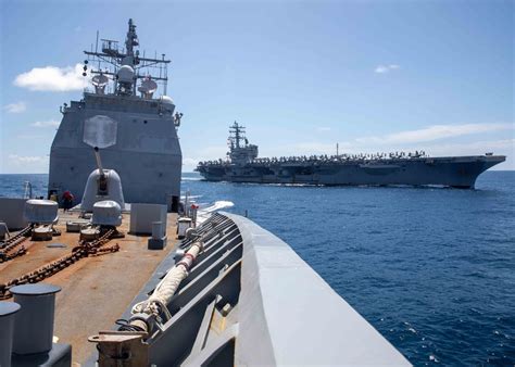 Dvids Images Uss Robert Smalls Cg 62 Conducts Fueling At Sea With