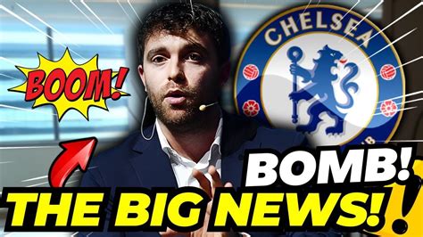 🚨urgent 🕐 Just Out News That Caught Everyone By Surprise Latest Chelsea News Today Youtube