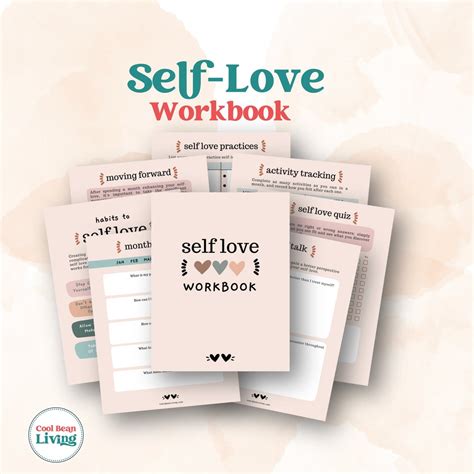 Printable Self Love Workbook Learn To Love Yourself Worksheets Etsy