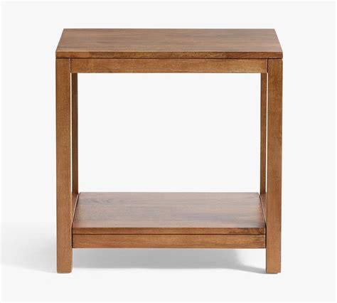 Nicasio Rectangular Side Table Pottery Barn