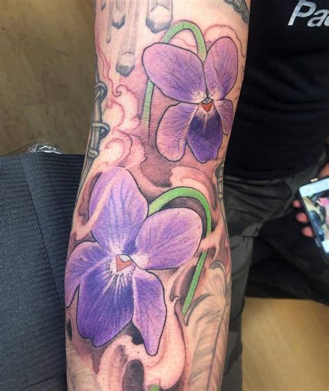 Top 65 Best Violet Tattoo Ideas [2021 Inspiration Guide]