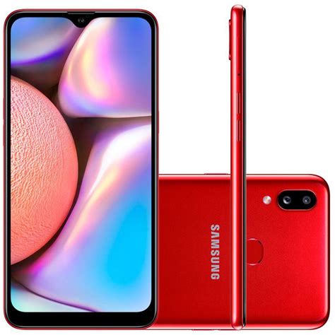 Smartphone Samsung Galaxy A10s 32gb 4g Tela 62” Câmera 13mp2mp