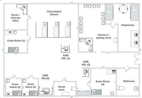 Small Clinic Floor Plan Design Ideas | Floor Roma