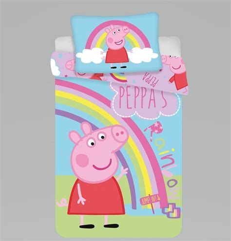 Peppa Pig Pipsa Possu Baby Pussilakanasetti 100 X 135 Cm 1