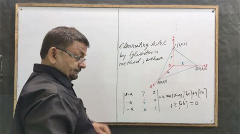 Planes Cartesian Treatment 5 [equation Of Plane In Intercept Form 1] By Yogendra Bahadur Singh