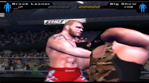 Brock Lesnar Vs Big Show New Mode Wwe Sd Here Comes The Pain Wwe