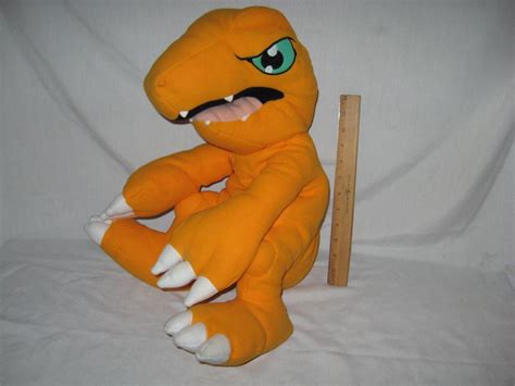 DIGIMON PLUSH AGUMON 24 INCH PILLOW NEW