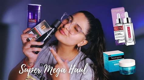 Super Mega Haul De Productos Nuevos L Or Al Neutrogena Ciel Youtube