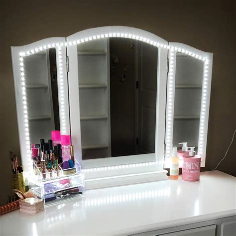 Led Vanity Mirror Lights Kit Vilsom 13ft 4m 240 Leds Make Up Vanity