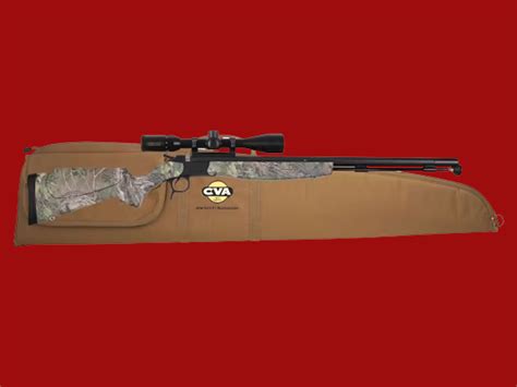 Cva Optima V2 Muzzleloading Rifle With Konuspro 3 9 X40mm Scope 50 Caliber 26″ Fluted Nitride