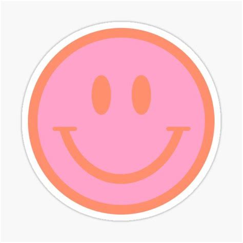 Smiley Face Sticker Sticker By Jojogeller Redbubble Face Stickers