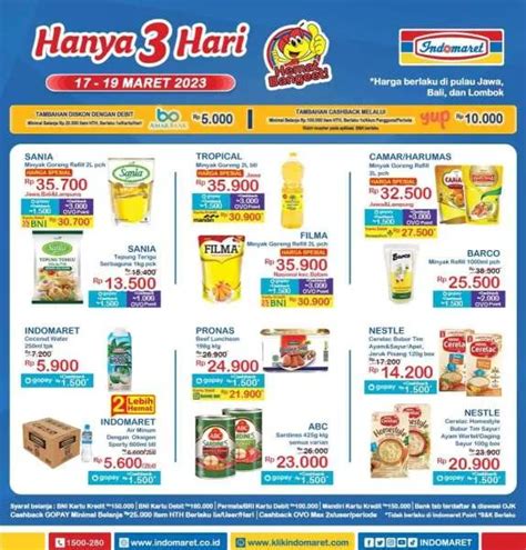 Promo Jsm Indomaret Maret Aneka Produk Harga Lebih Ekonomis