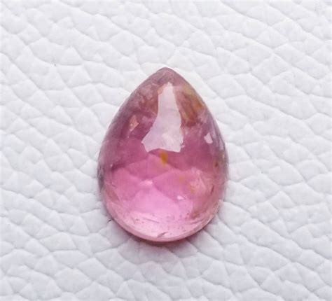 Natural Pink Tourmaline Cabochon For Jewelry Setting Loose Etsy