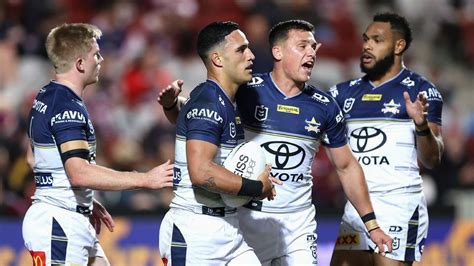 Nrl Round 15 North Queensland Cowboys Score Dramatic Win Over Manly Sea