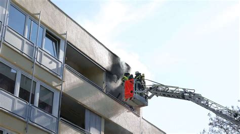 Zimmerbrand in der Petersberger Straße Tote Person aufgefunden